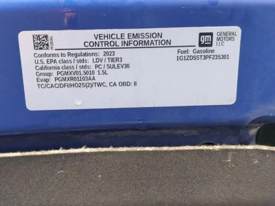 2023 Chevrolet Malibu 4dr Sdn 1LT