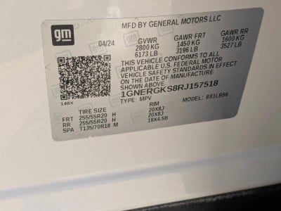 2024 Chevrolet Traverse LT w/1LT