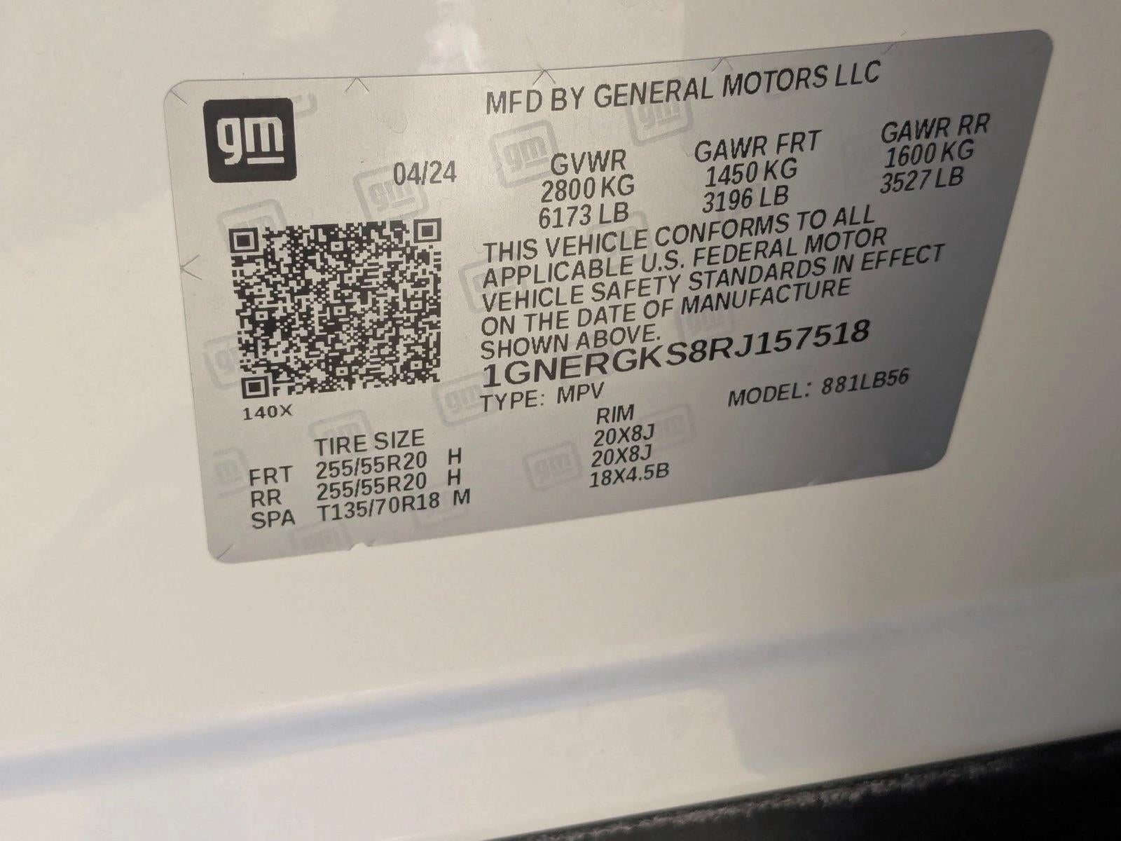 2024 Chevrolet Traverse LT w/1LT