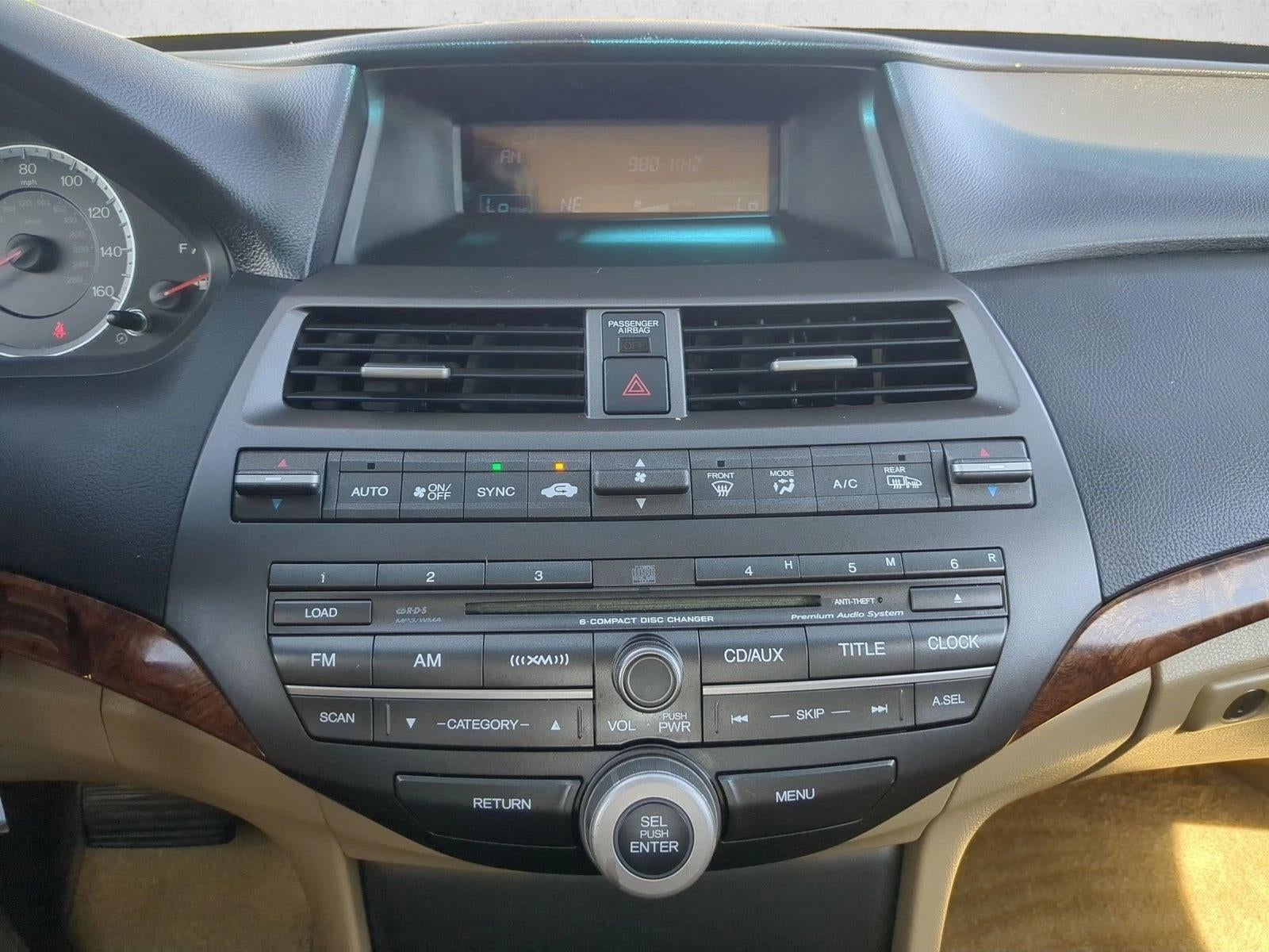 2012 Honda Accord Sedan EX-L V6 Automatic
