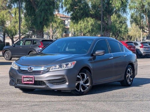 2017 Honda Accord Sedan LX CVT PZEV