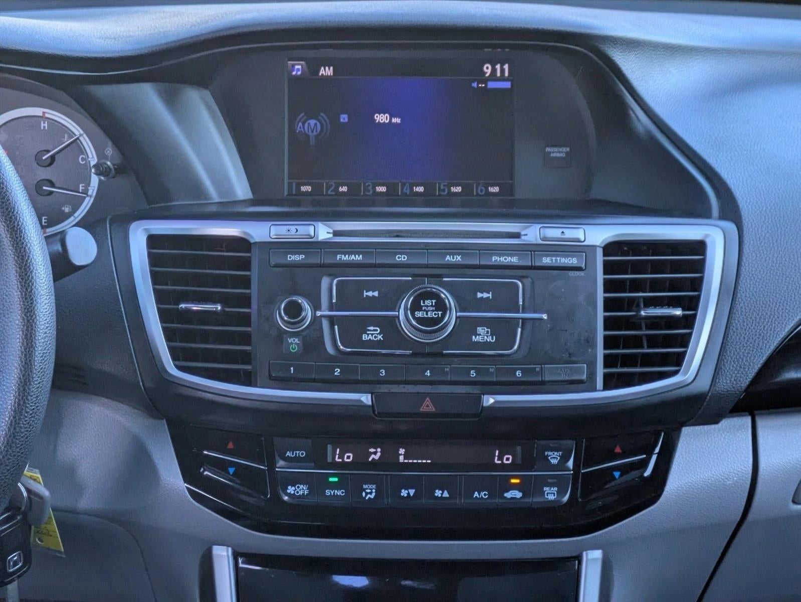 2017 Honda Accord Sedan LX CVT PZEV