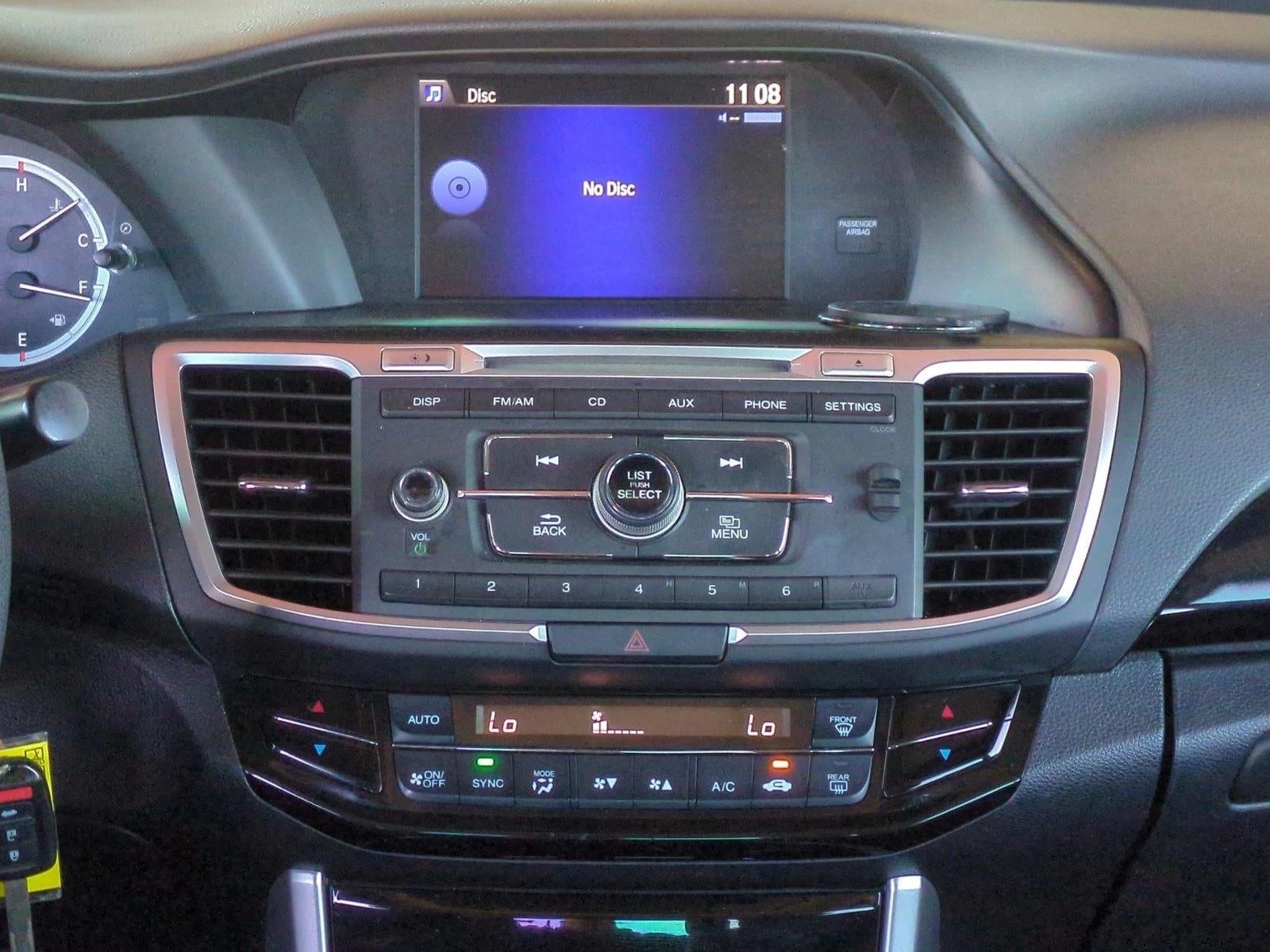 2016 Honda Accord Sedan LX CVT PZEV with Honda Sensing