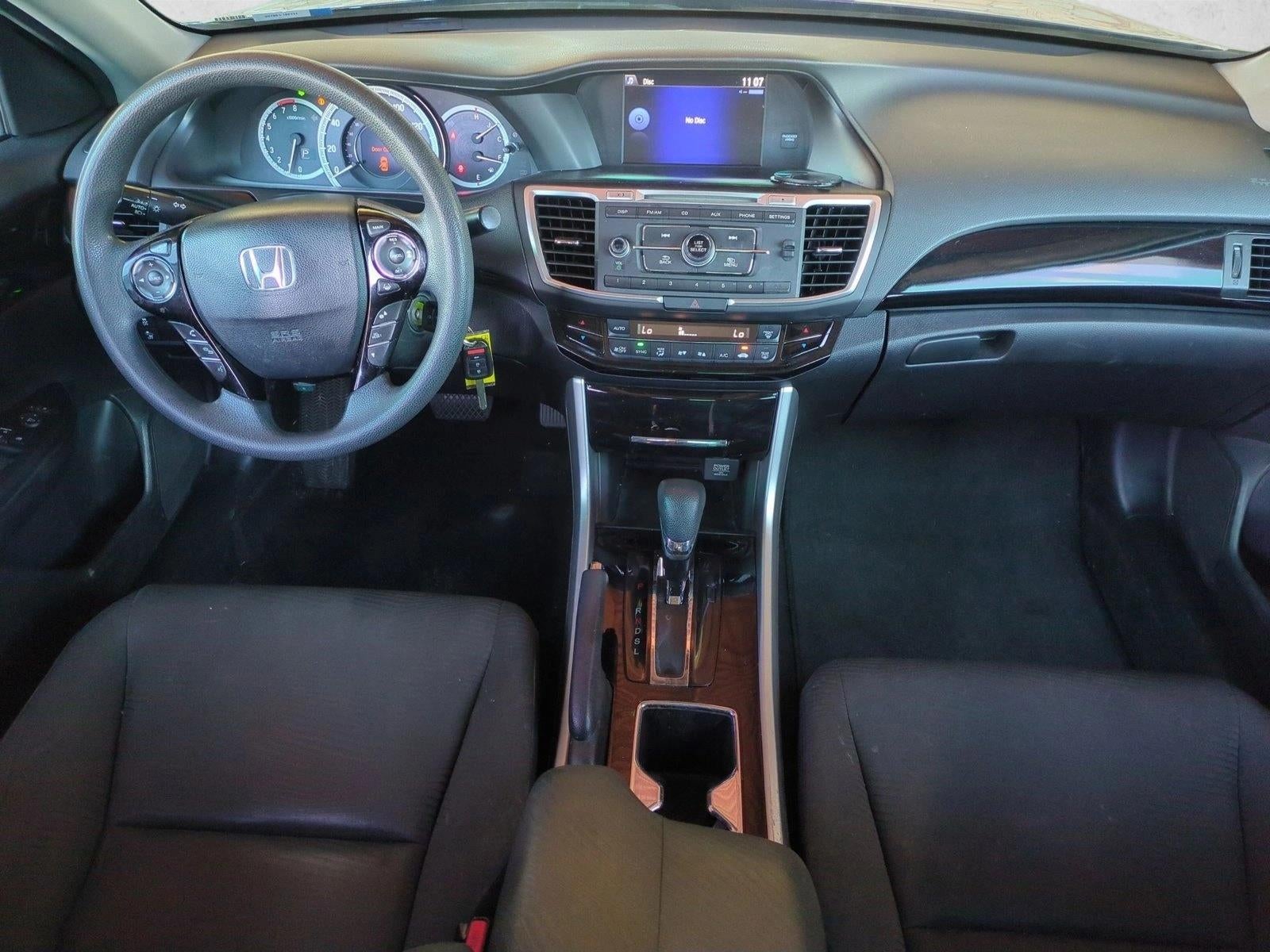 2016 Honda Accord Sedan LX CVT PZEV with Honda Sensing