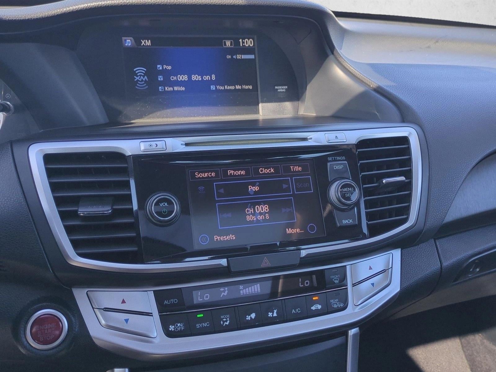 2015 Honda Accord Sedan EX-L CVT PZEV