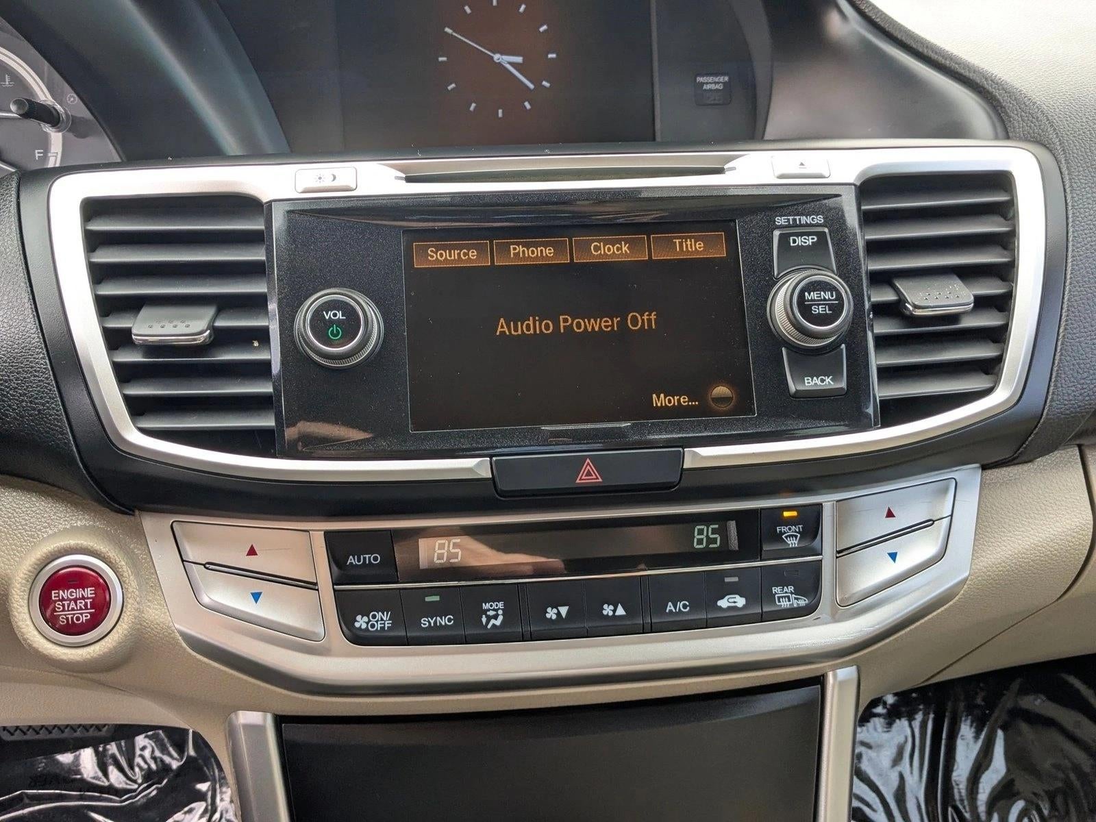 2015 Honda Accord Sedan EX-L CVT PZEV