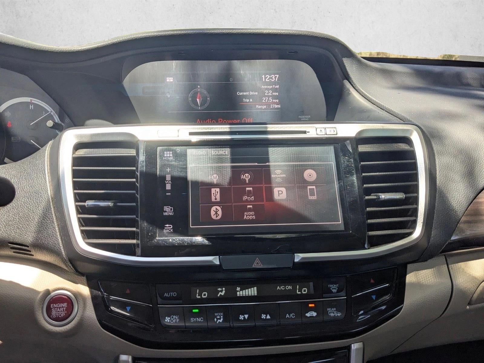 2017 Honda Accord Sedan EX-L CVT PZEV