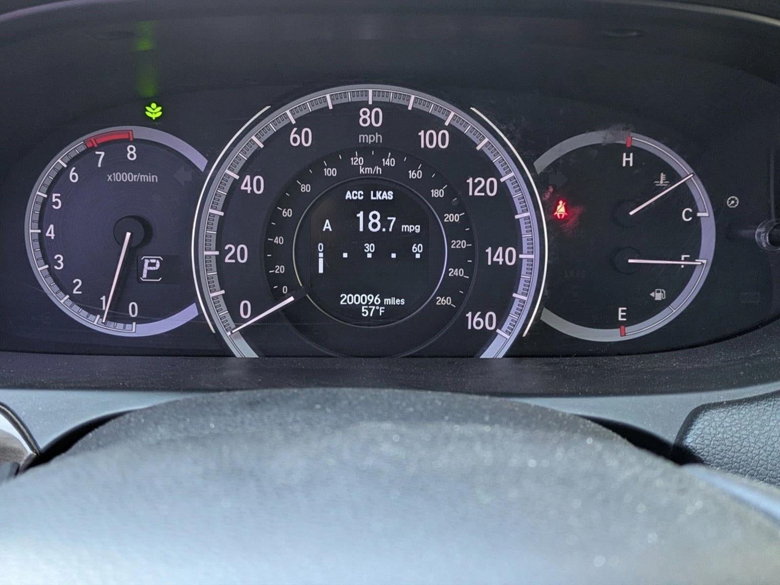 2016 Honda Accord Sedan EX-L CVT PZEV with Navigation and Honda Sensing