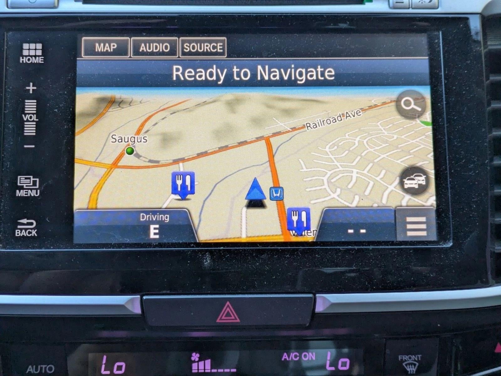 2016 Honda Accord Sedan EX-L CVT PZEV with Navigation and Honda Sensing