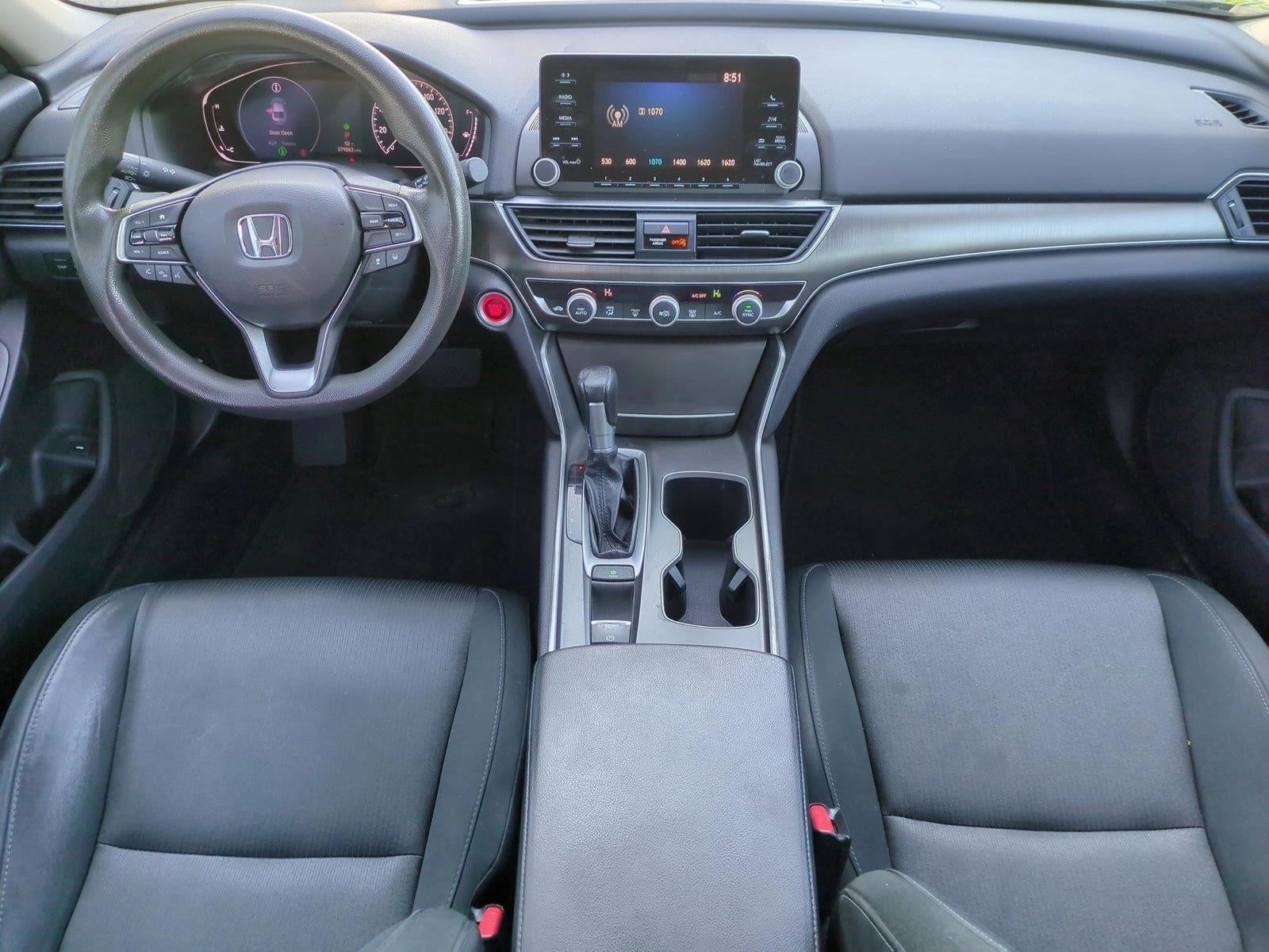 2019 Honda Accord Sedan LX 1.5T CVT