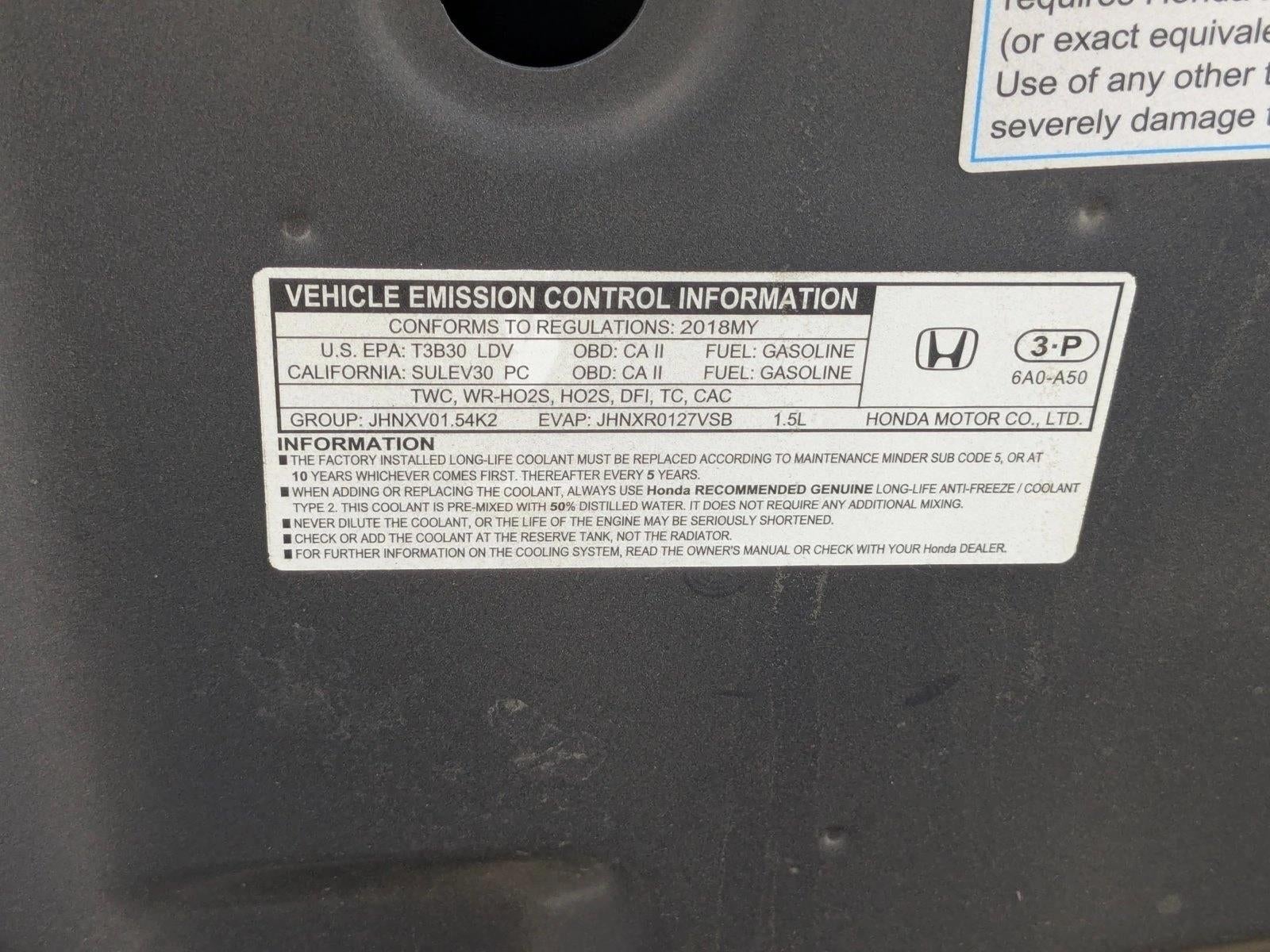 2018 Honda Accord Sedan Sport 1.5T CVT