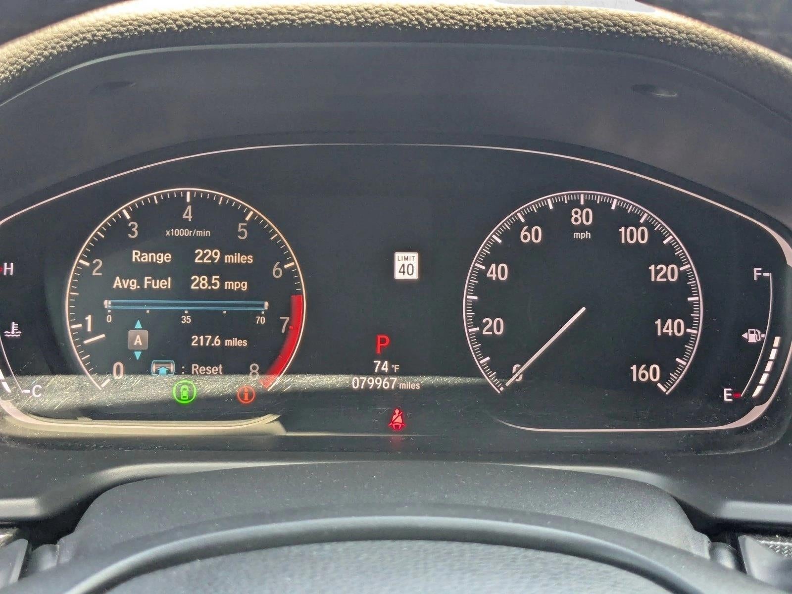 2020 Honda Accord Sedan Sport 1.5T CVT