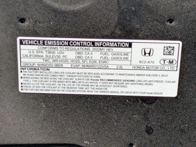 2022 Honda Accord Hybrid Sport Sedan