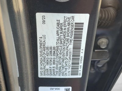 2024 Honda Accord Sedan LX CVT