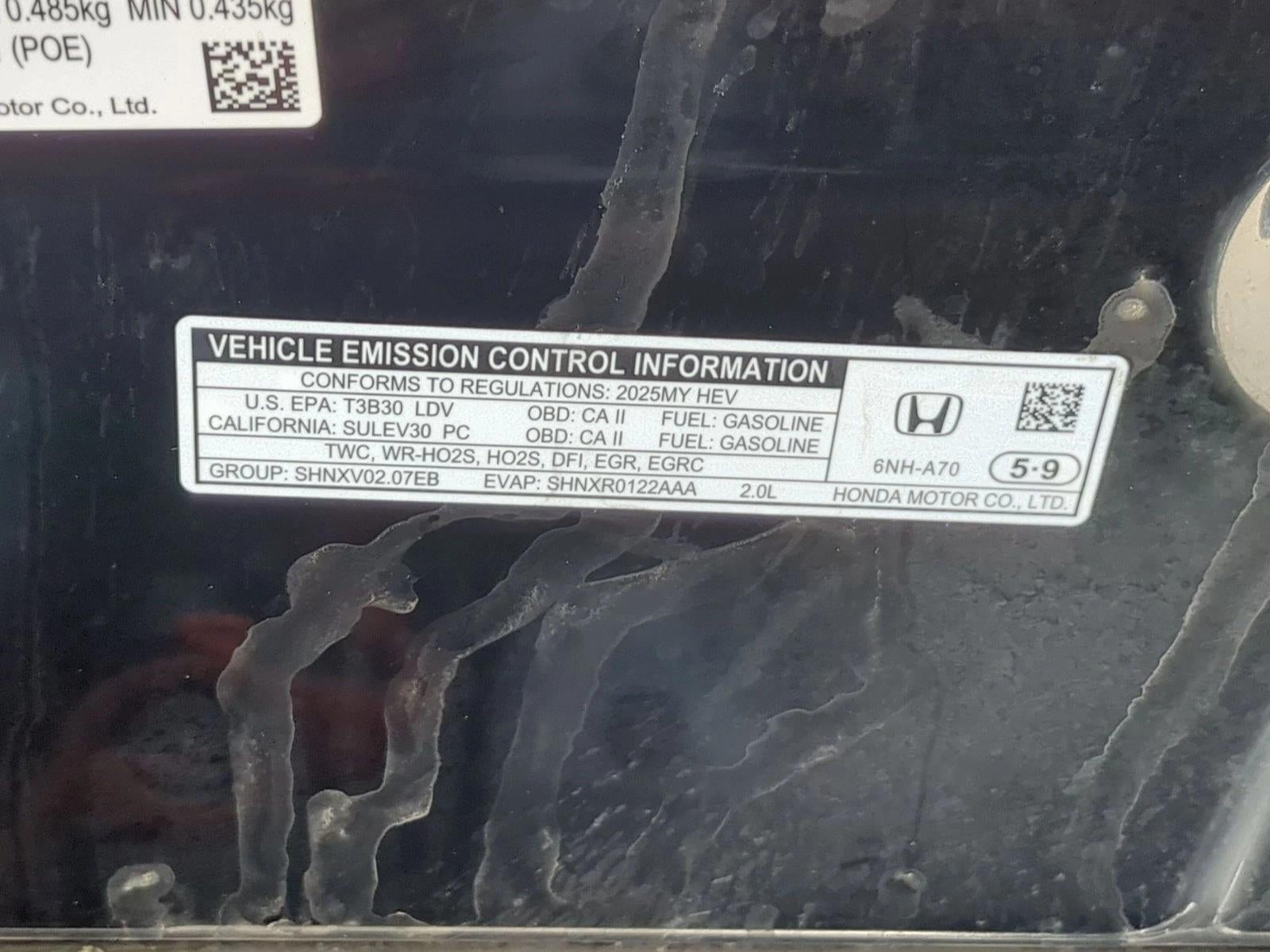 2025 Honda Accord Hybrid Sport Sedan