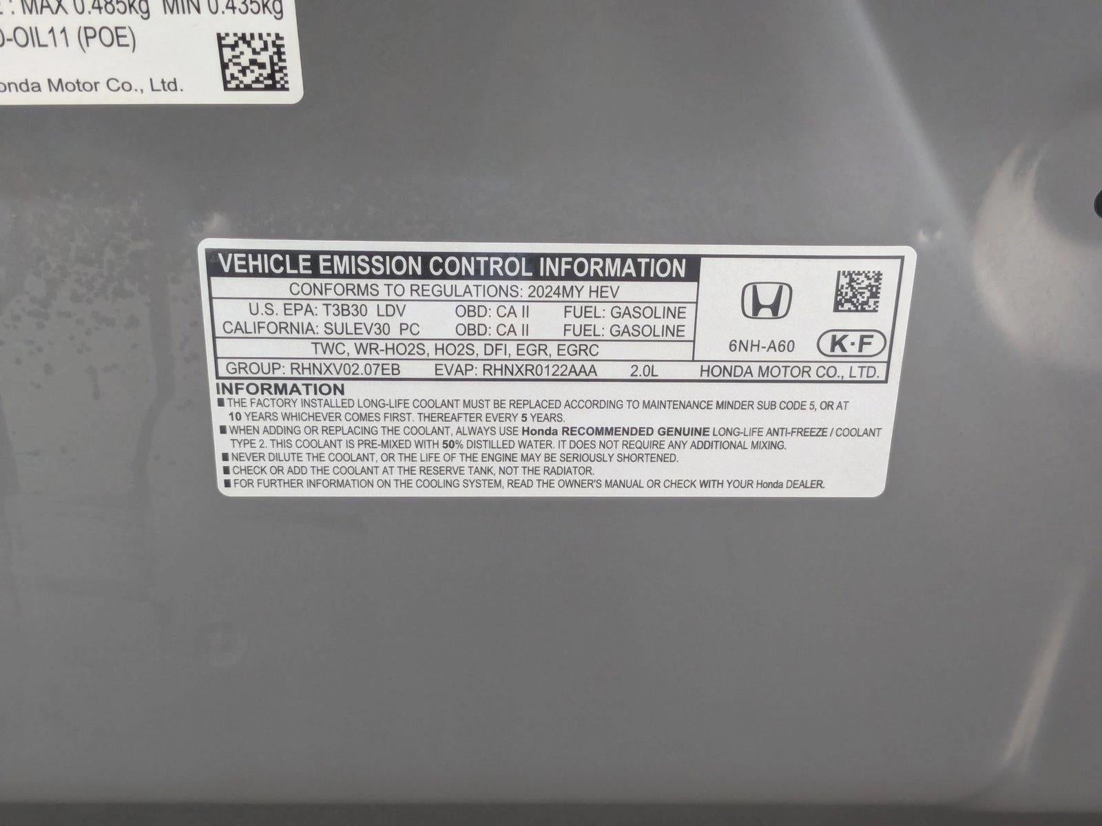 2024 Honda Accord Hybrid Sport Sedan