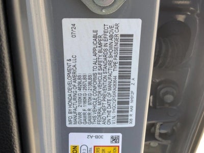 2024 Honda Accord Hybrid Sport Sedan