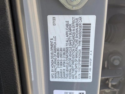 2023 Honda Accord Hybrid EX-L Sedan