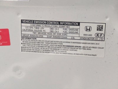 2024 Honda Accord Hybrid EX-L Sedan