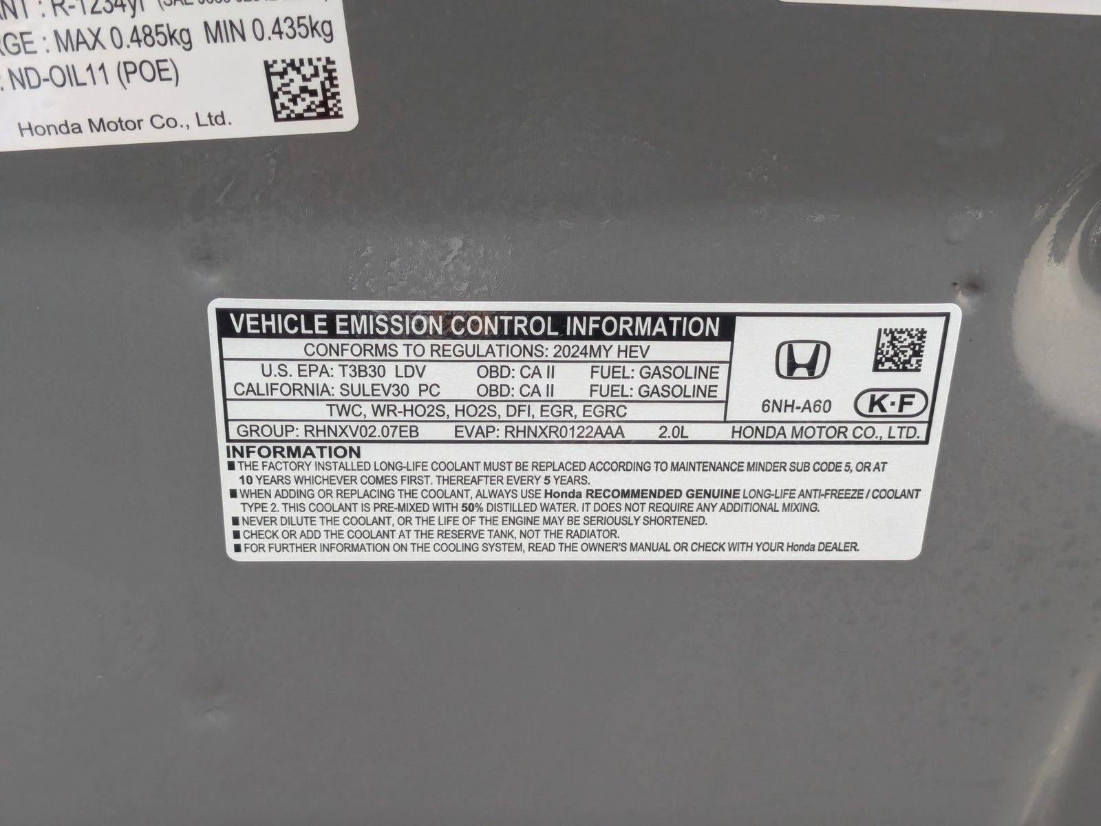 2024 Honda Accord Hybrid Sport-L Sedan