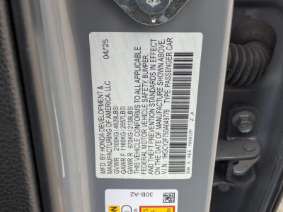 2025 Honda Accord Hybrid Sport-L Sedan
