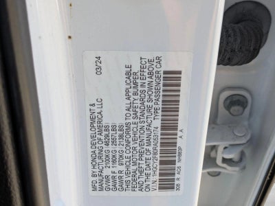 2024 Honda Accord Hybrid Touring Sedan