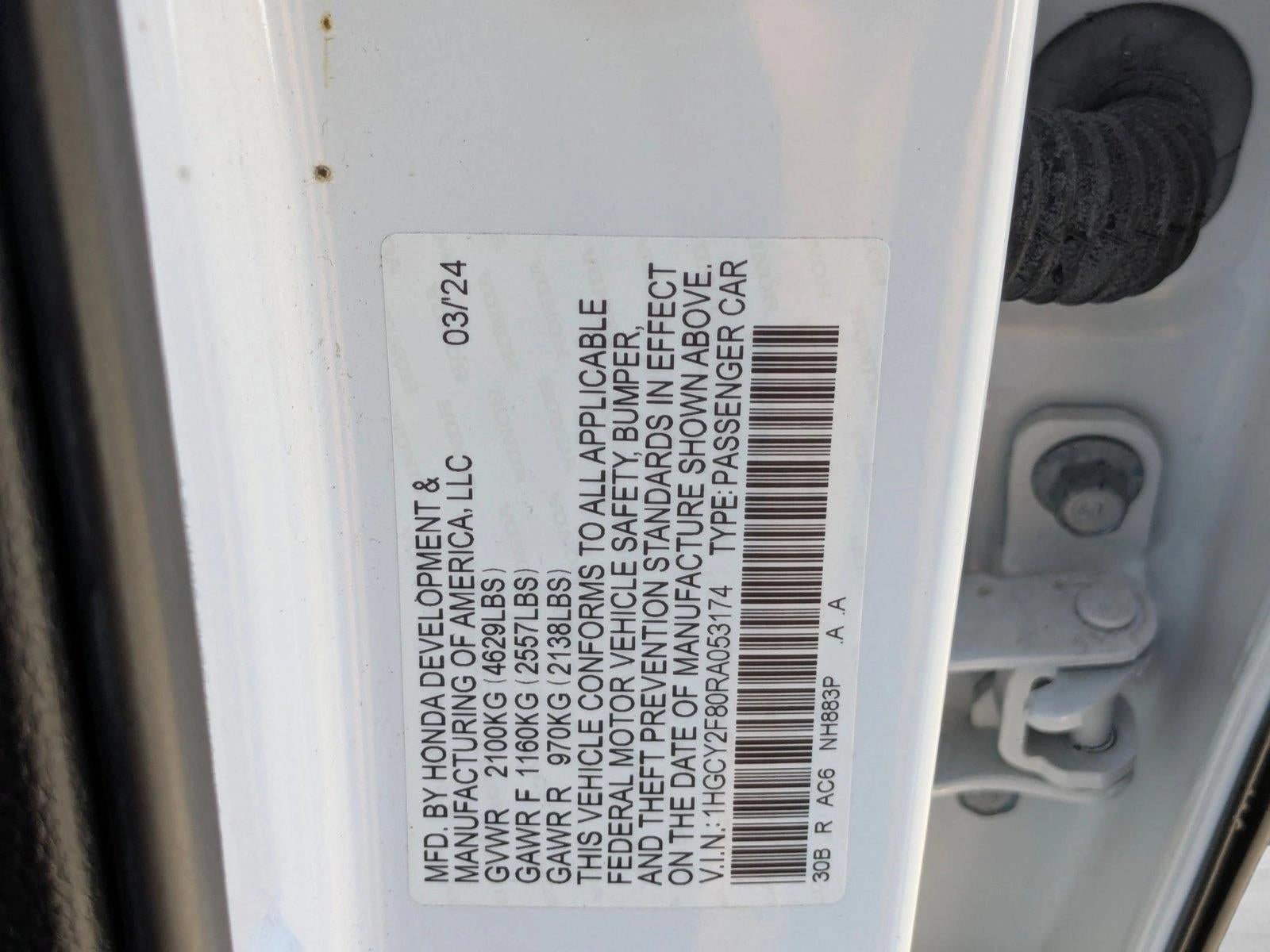 2024 Honda Accord Hybrid Touring Sedan