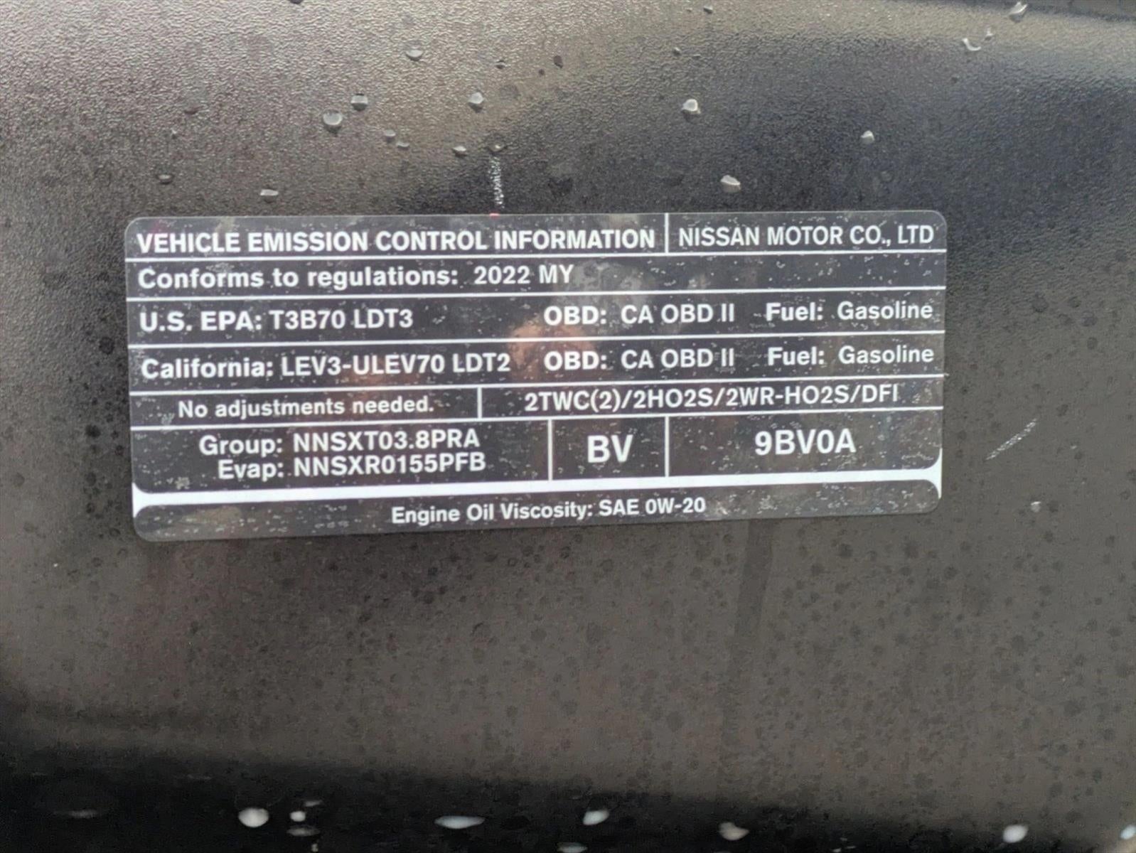 2022 Nissan Frontier Crew Cab 4x2 PRO-X Auto