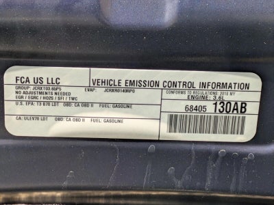 2018 Chrysler Pacifica Touring L Plus FWD