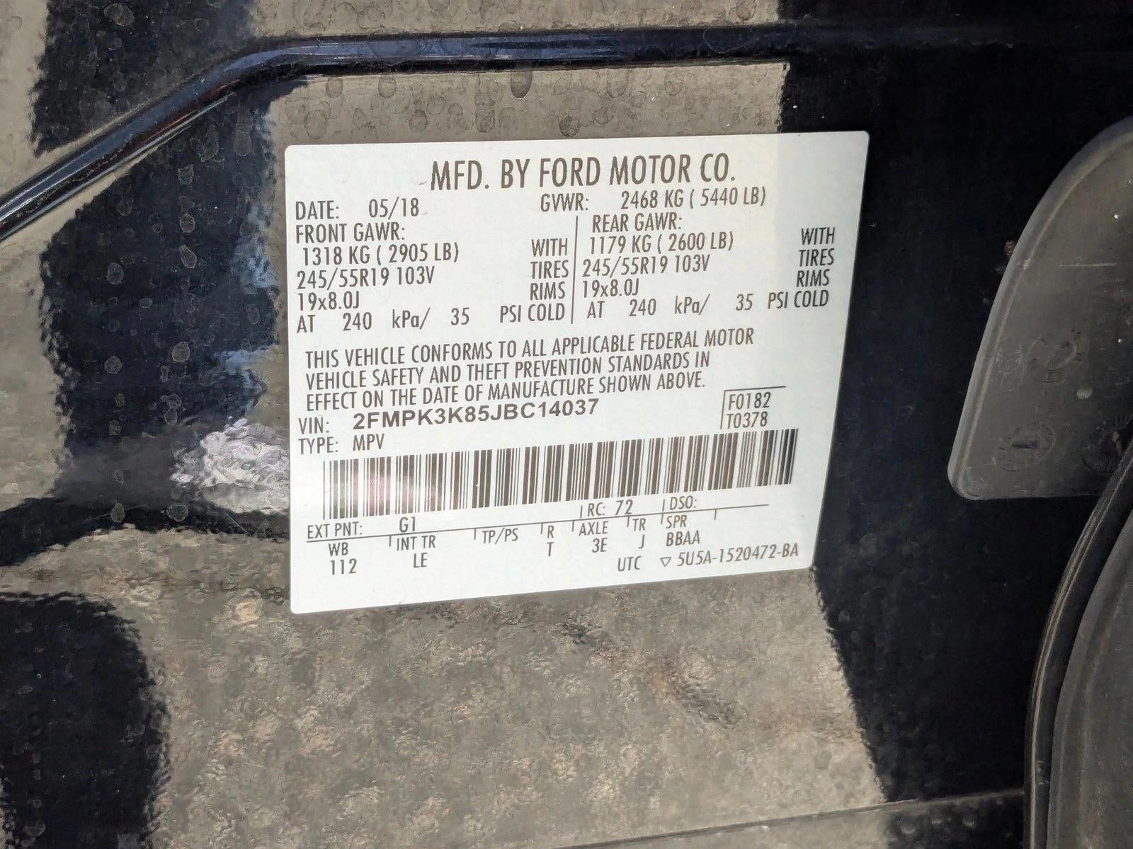 2018 Ford Edge Titanium FWD