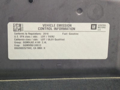 2016 Chevrolet Equinox FWD LT