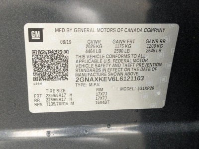 2020 Chevrolet Equinox FWD LT