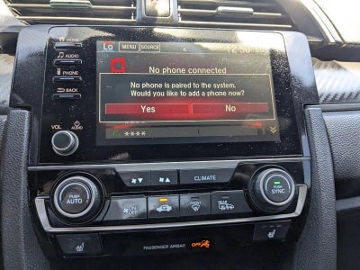 2019 Honda Civic Si Sedan Manual