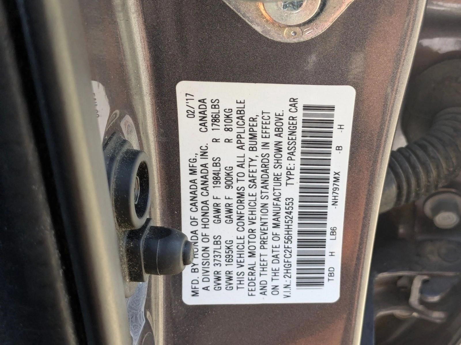 2017 Honda Civic Sedan LX CVT