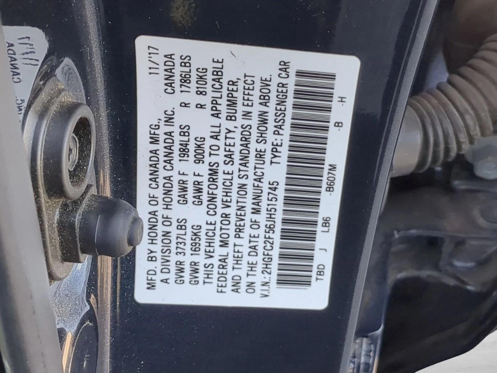 2018 Honda Civic Sedan LX CVT