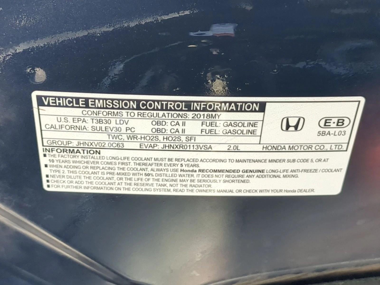 2018 Honda Civic Sedan LX CVT