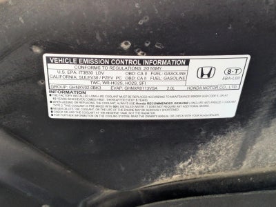 2016 Honda Civic Sedan LX CVT