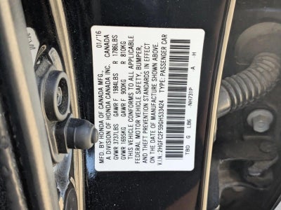 2016 Honda Civic Sedan LX CVT
