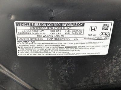 2019 Honda Civic Sedan Sport CVT