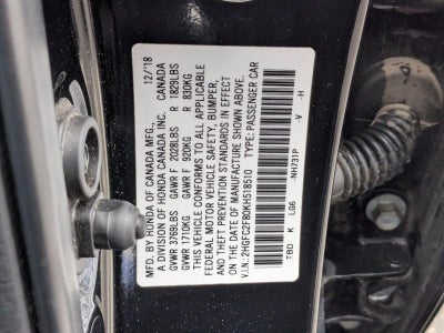 2019 Honda Civic Sedan Sport CVT