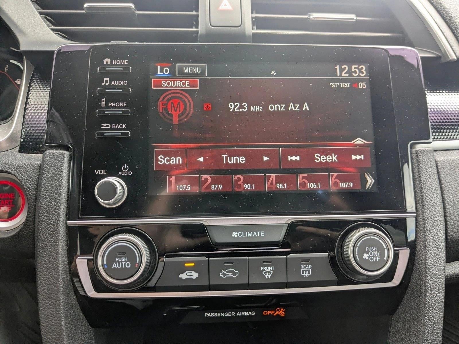 2019 Honda Civic Sedan Sport CVT