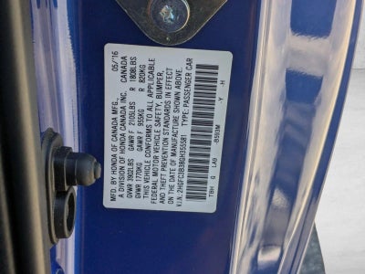 2016 Honda Civic Coupe EX-T CVT