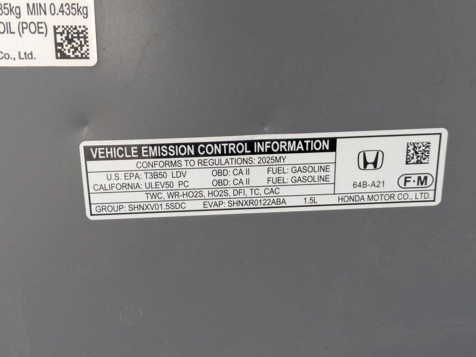 2025 Honda Civic Si Si Manual Sedan w/Summer Tires