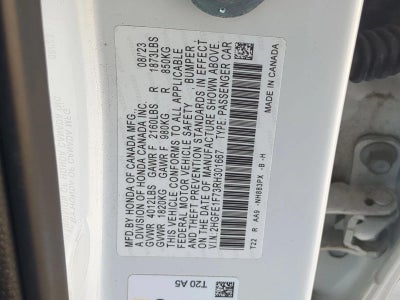 2024 Honda Civic Sedan EX CVT