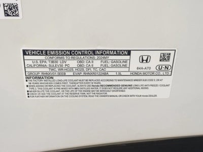 2024 Honda Civic Sedan EX CVT
