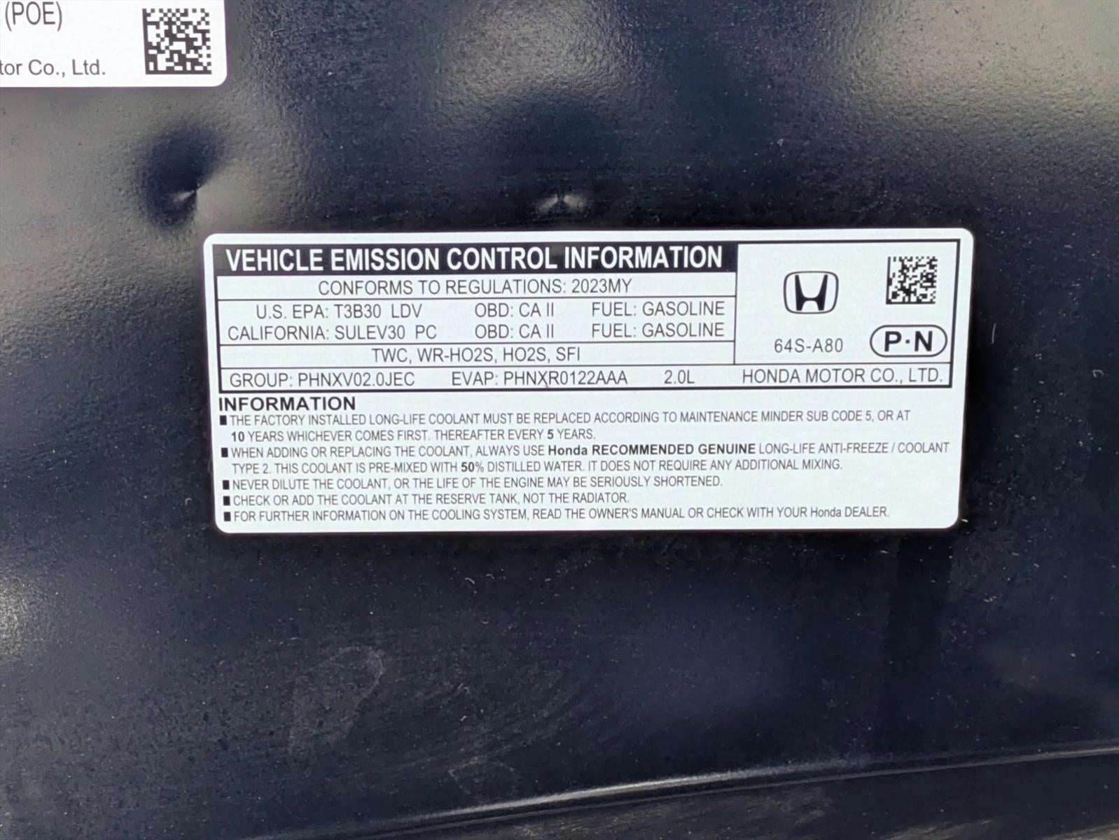 2023 Honda Civic Sedan Sport CVT