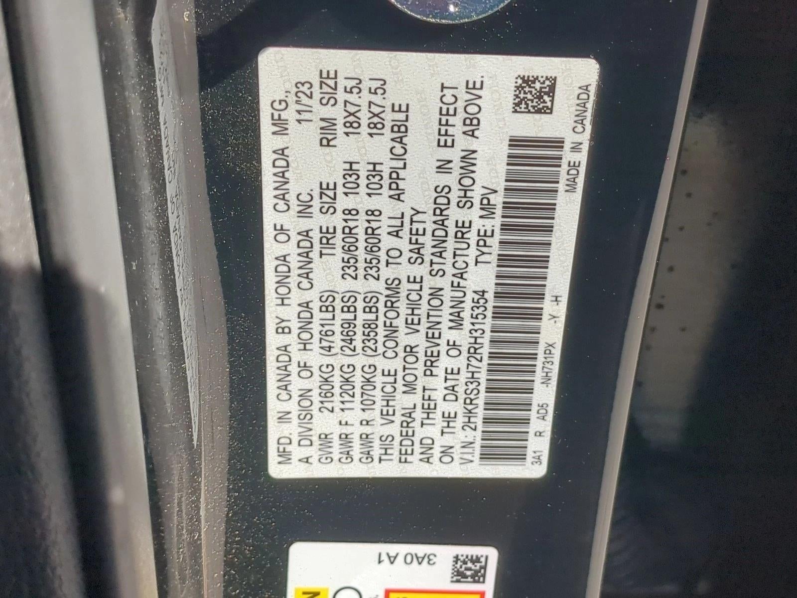 2024 Honda CR-V EX-L 2WD