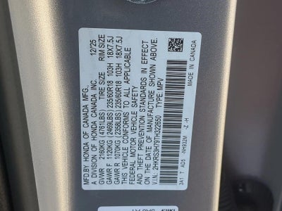 2026 Honda CR-V EX-L 2WD