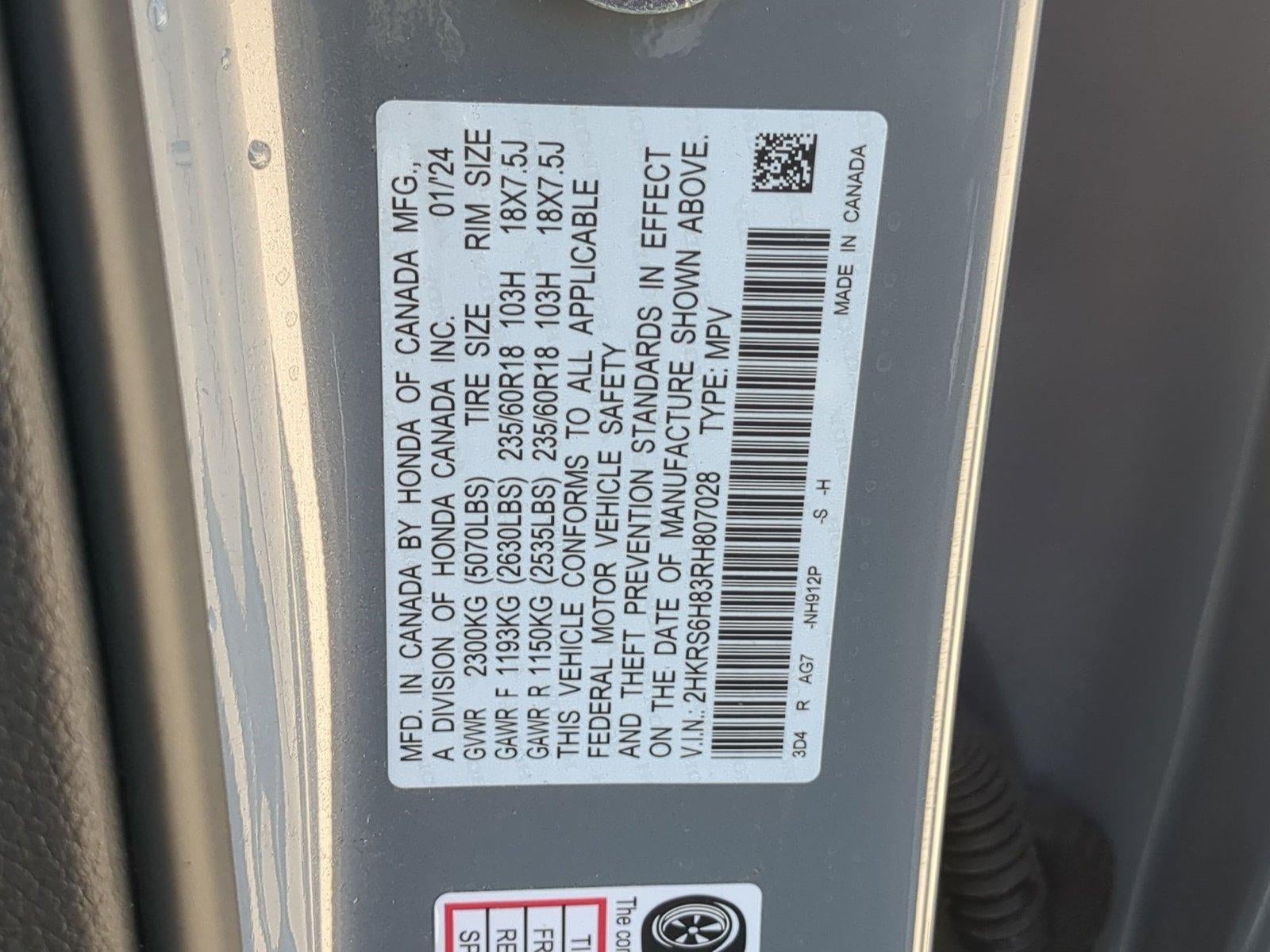 2024 Honda CR-V Hybrid Sport-L AWD