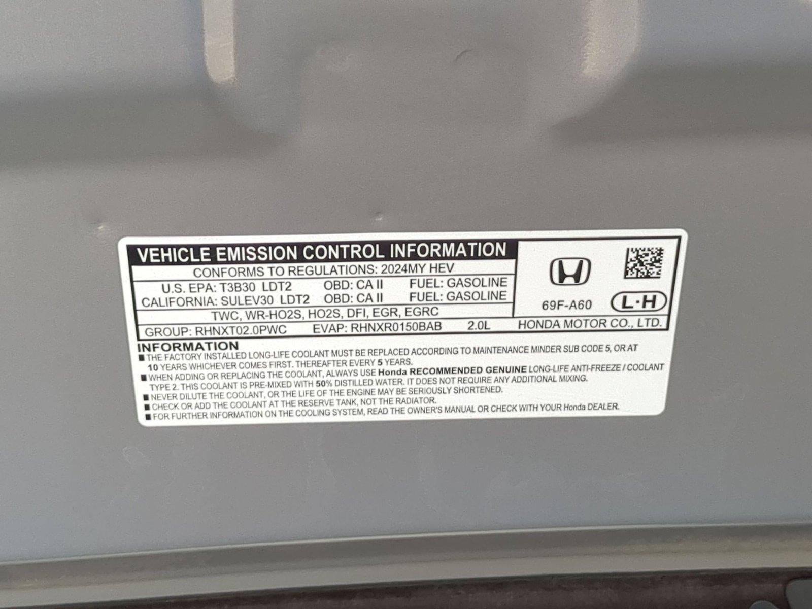 2024 Honda CR-V Hybrid Sport-L AWD